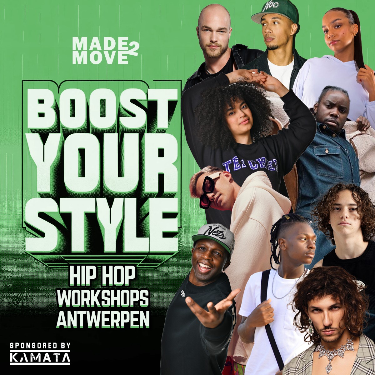 Boost Your Style Hip Hop workshops Antwerpen