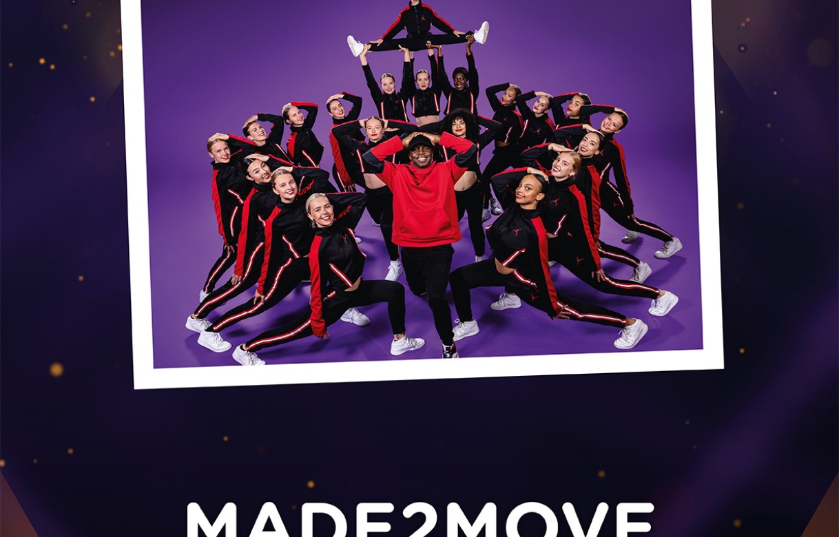 MADE2MOVE Collab Belgium's Got Talent poster
